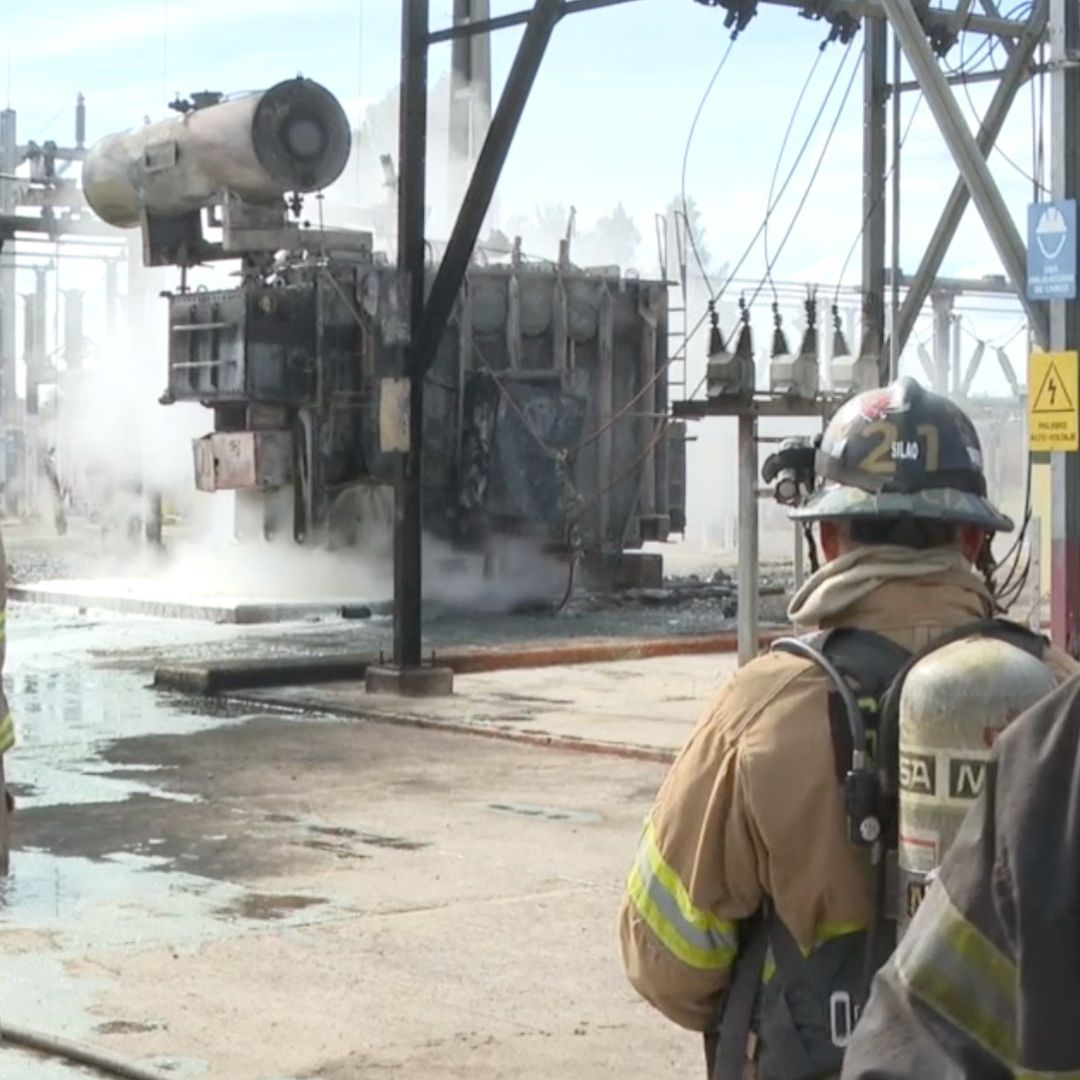 Incendio en CFE de Silao Fue Originado por el Presunto Robo de Cable de Cobre.